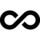 Znak nekonečna použitý jako logo webu